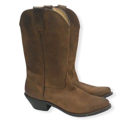 Durango Shoes - Durango 11" Western Shaft Stitch Chocolate Brown RD4112 Women's Size 8.5 M